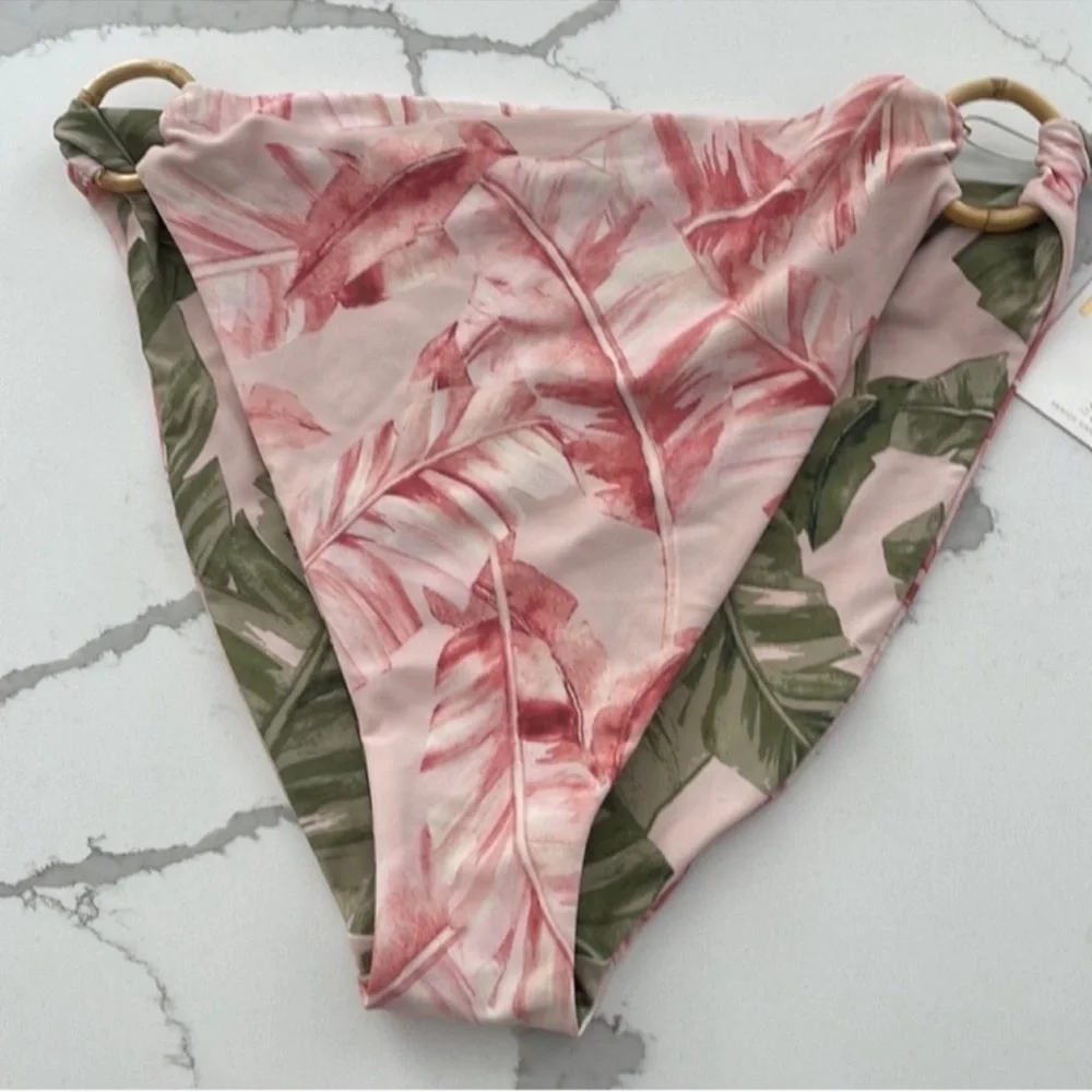 Show Me Your Mumu Venice Beach Reversible Bikini Bottom Majestic Palm Resort XL